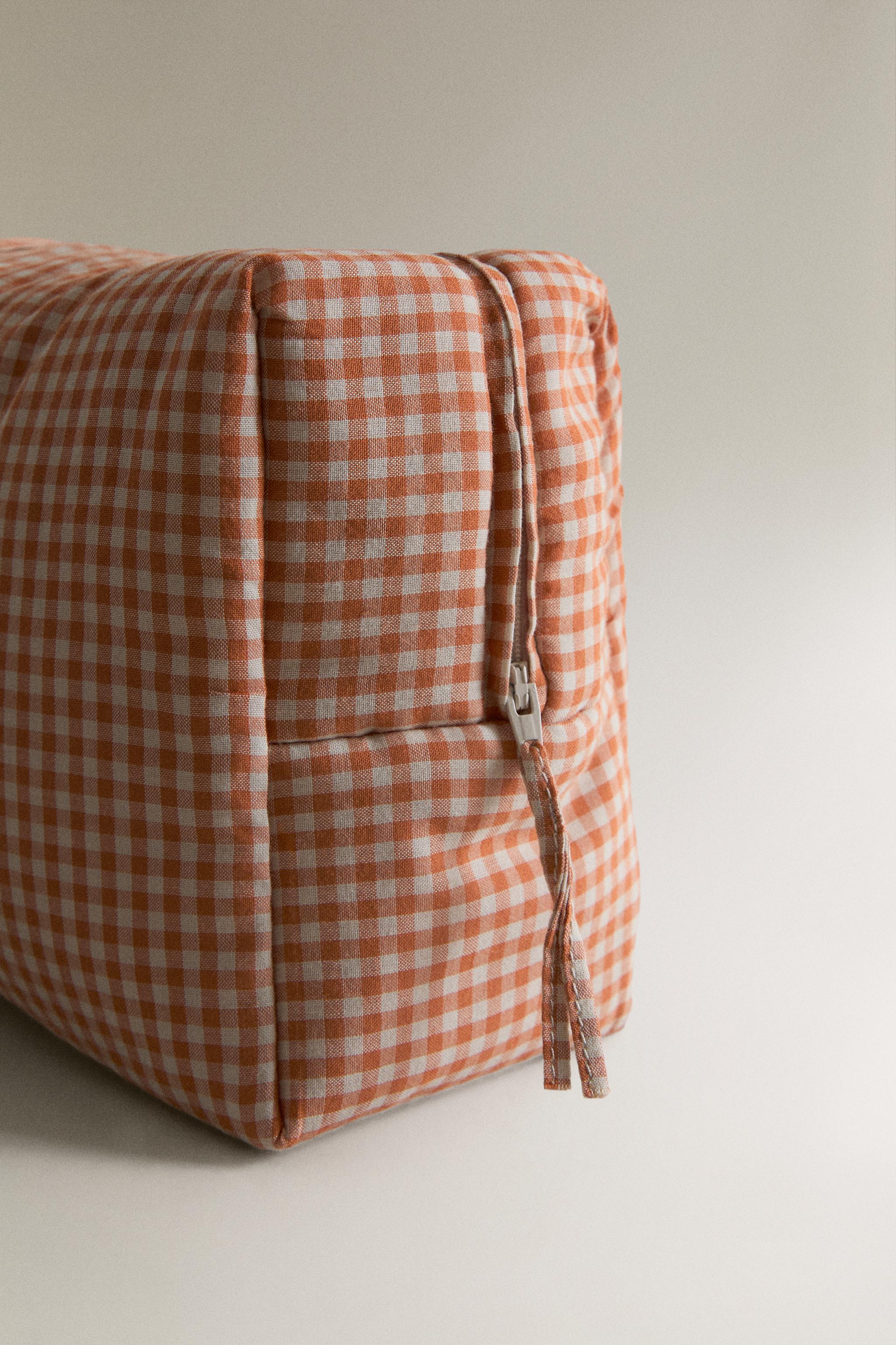 TROUSSE DE TOILETTE BÉBÉ COTON VICHY